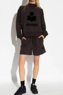 Marant Etoile CZARNY Szorty ‘Mirana’