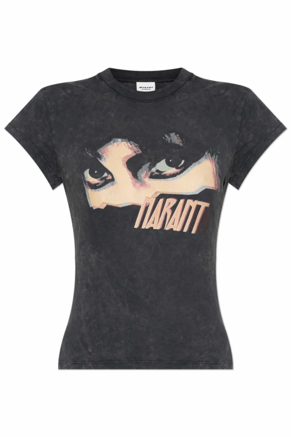 Marant Etoile CZARNY T-shirt `Eloane`
