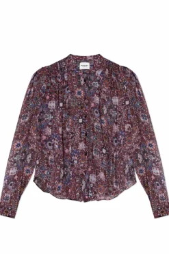 Marant Etoile FIOLETOWY Koszula `Noeline`