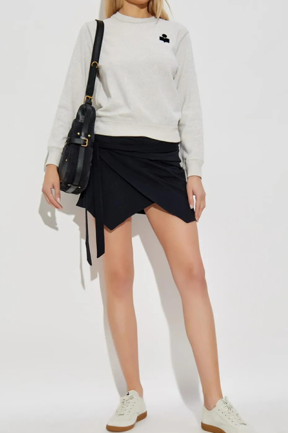Marant Etoile kremowy Bluza `Maurine`