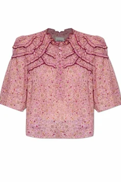 Marant Etoile RÓŻOWY Top `Carmen`