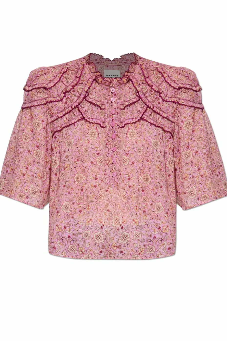 Marant Etoile RÓŻOWY Top `Carmen`
