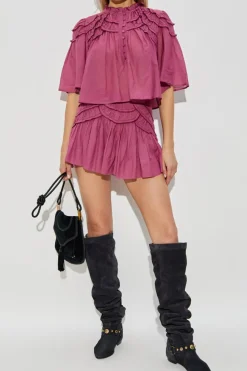 Marant Etoile RÓŻOWY Top `Carmen`