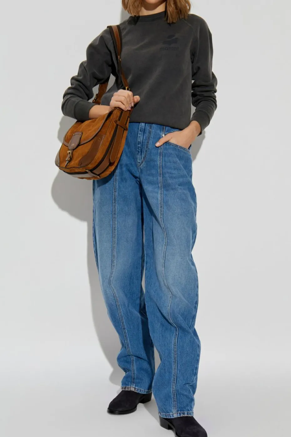 Marant Etoile SZARY Bluza `Milla`