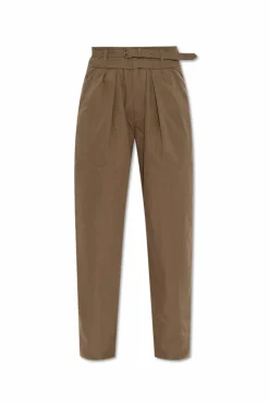 Marant Etoile ZIELONY Spodnie `Celia`