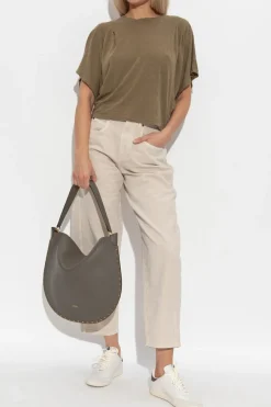 Marant Etoile ZIELONY Top `Kyanza`