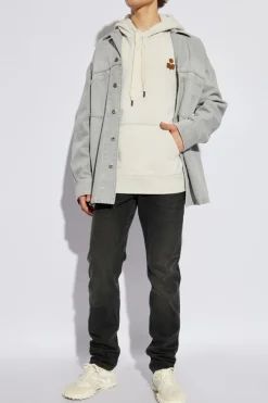 MARANT kremowy Bluza `Matte`