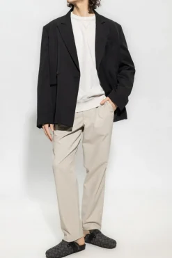 MARANT kremowy Bluza z logo ‘Mikis’