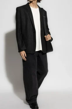 MARANT kremowy T-shirt `Honore`