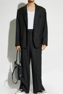 MARANT SZARY Spodnie `Namoro`