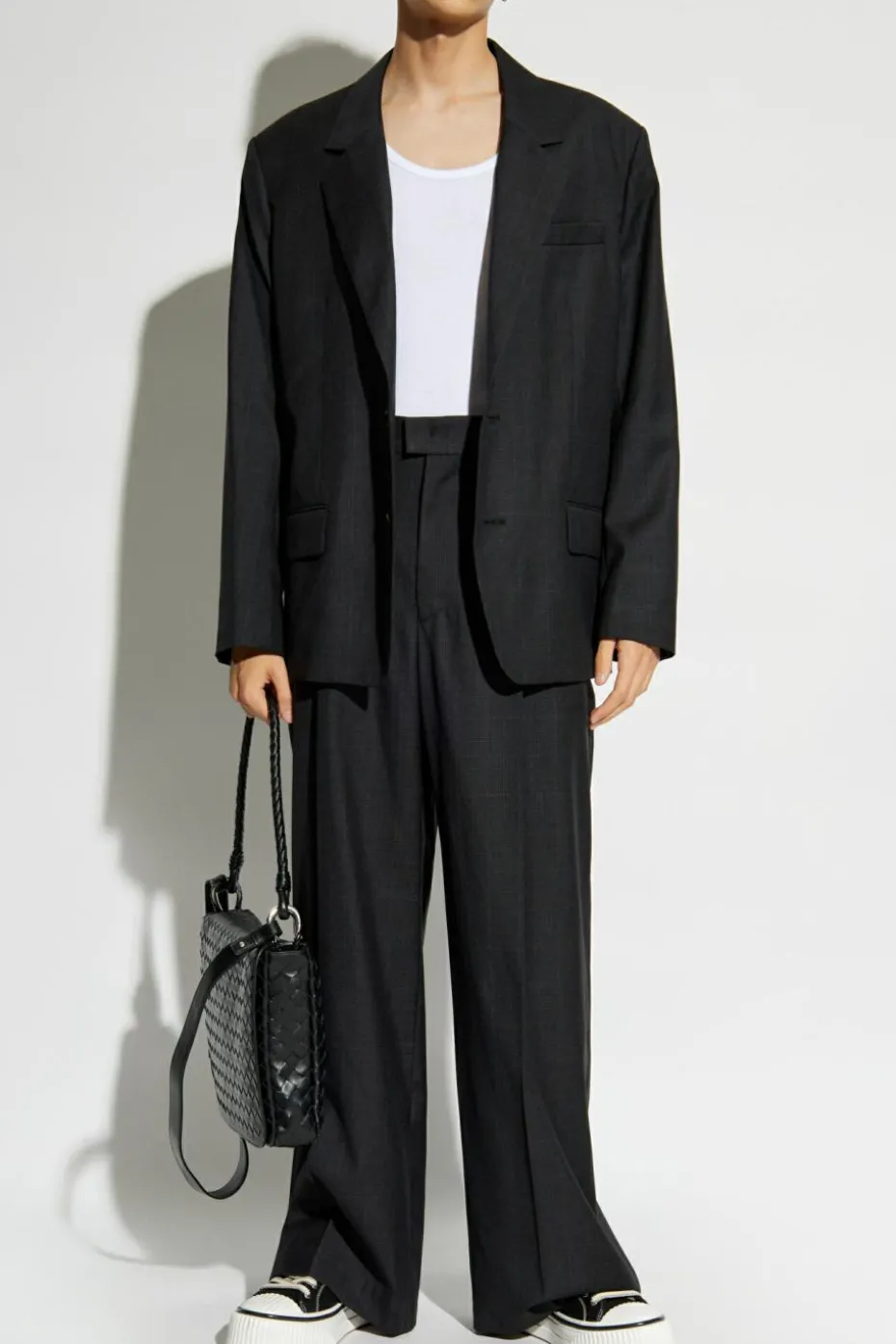MARANT SZARY Spodnie `Namoro`