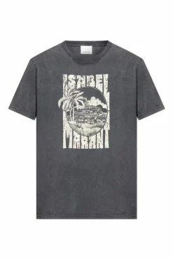 MARANT SZARY T-shirt `Honore`