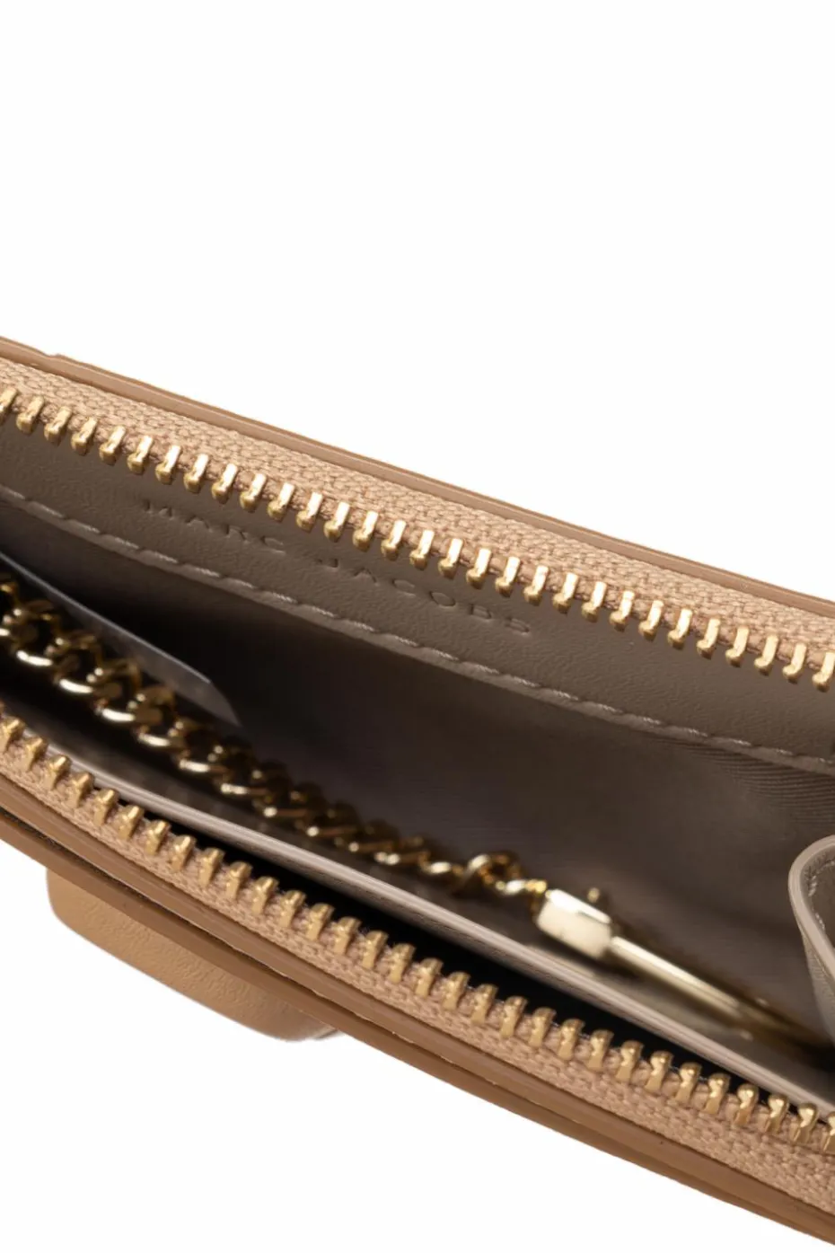 Marc Jacobs beżowy Etui na karty