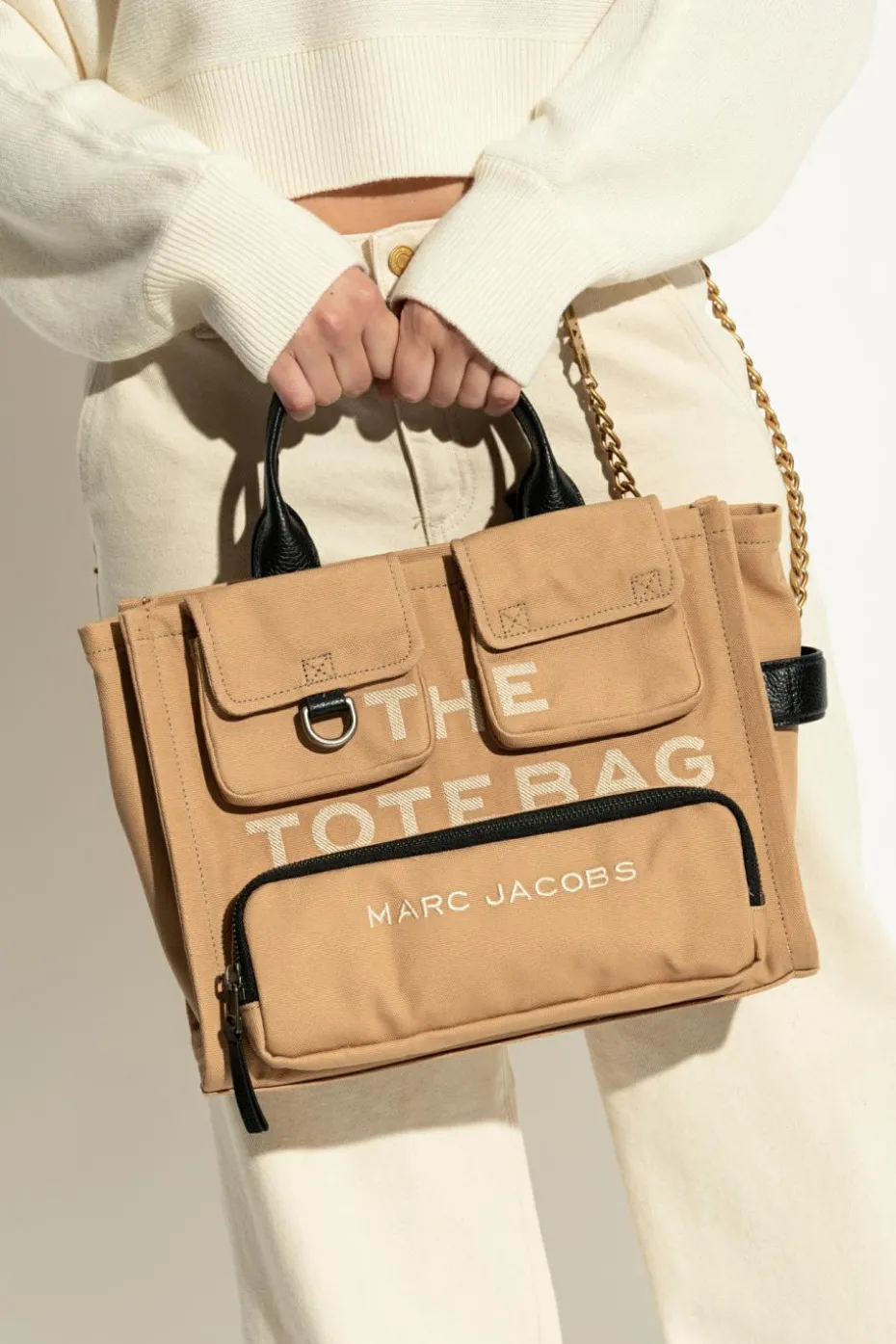Marc Jacobs beżowy Torba `The Tote Bag` typu `shopper`