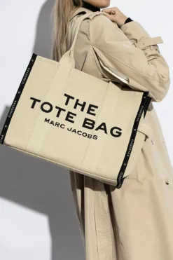 Marc Jacobs beżowy Torba typu ‘shopper’ z logo