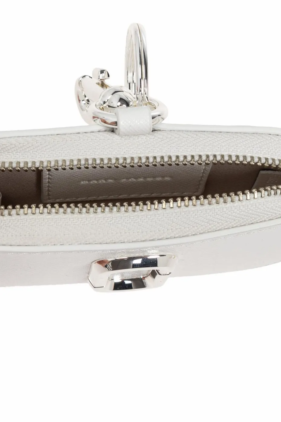 Marc Jacobs BIAŁY Skórzana saszetka