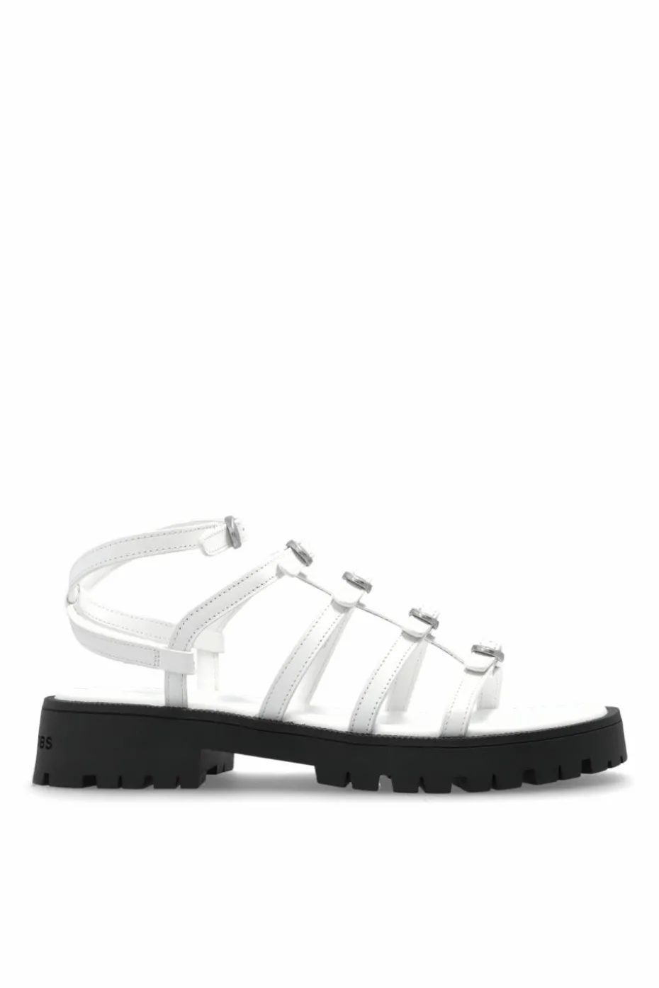 Marc Jacobs BIAŁY Skórzane sandały