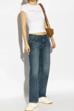 Marc Jacobs BIAŁY Top z logo