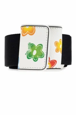 Marc Jacobs BIAŁY Torba na ramię `The Wild Daisy Snapshot`