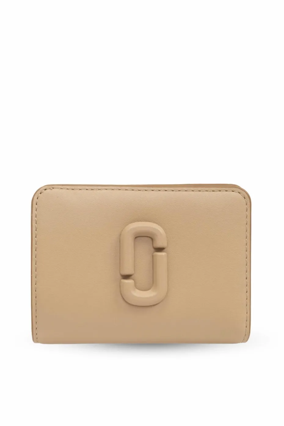 Marc Jacobs BRĄZOWY Portfel z logo