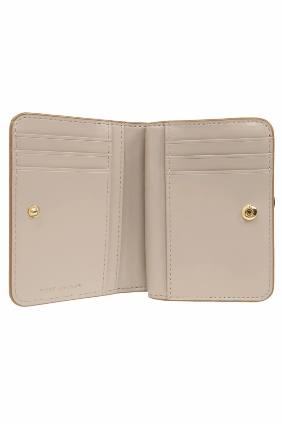 Marc Jacobs BRĄZOWY Portfel z logo