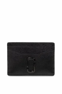Marc Jacobs CZARNY Etui na karty z logo