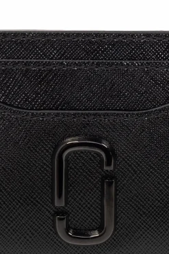 Marc Jacobs CZARNY Etui na karty z logo