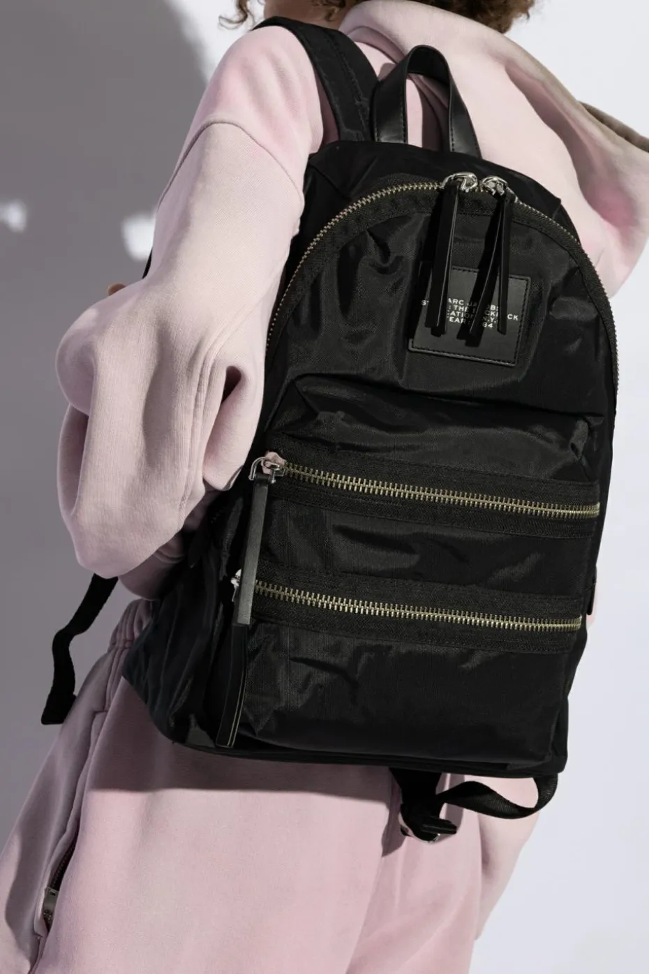 Marc Jacobs CZARNY Plecak ‘The Biker Large’