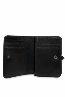 Marc Jacobs CZARNY Portfel z logo