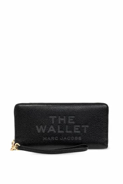Marc Jacobs CZARNY Portfel z logo