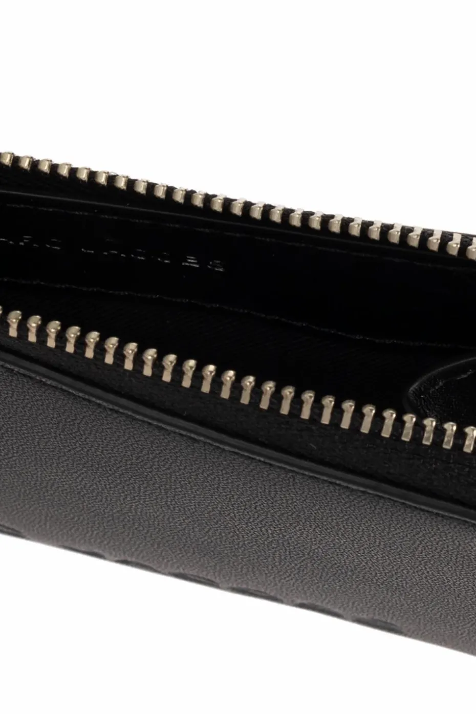 Marc Jacobs CZARNY Skórzane etui z brelokiem