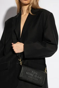 Marc Jacobs CZARNY Skórzana torba na ramię ‘The Mini Bag’