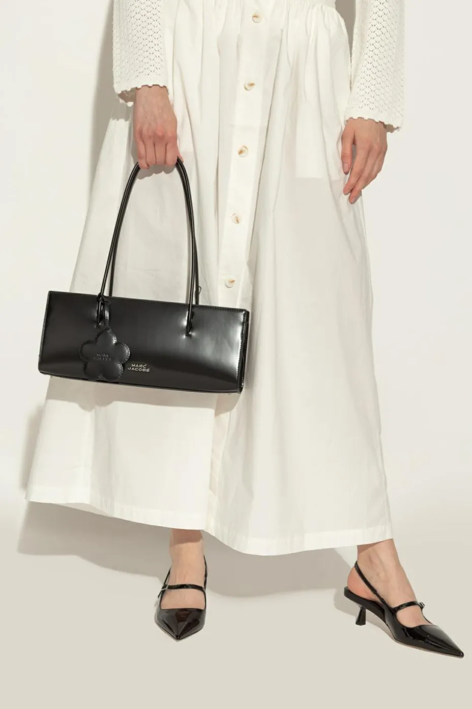 Marc Jacobs CZARNY Torba na ramię `The Glam Mirror`