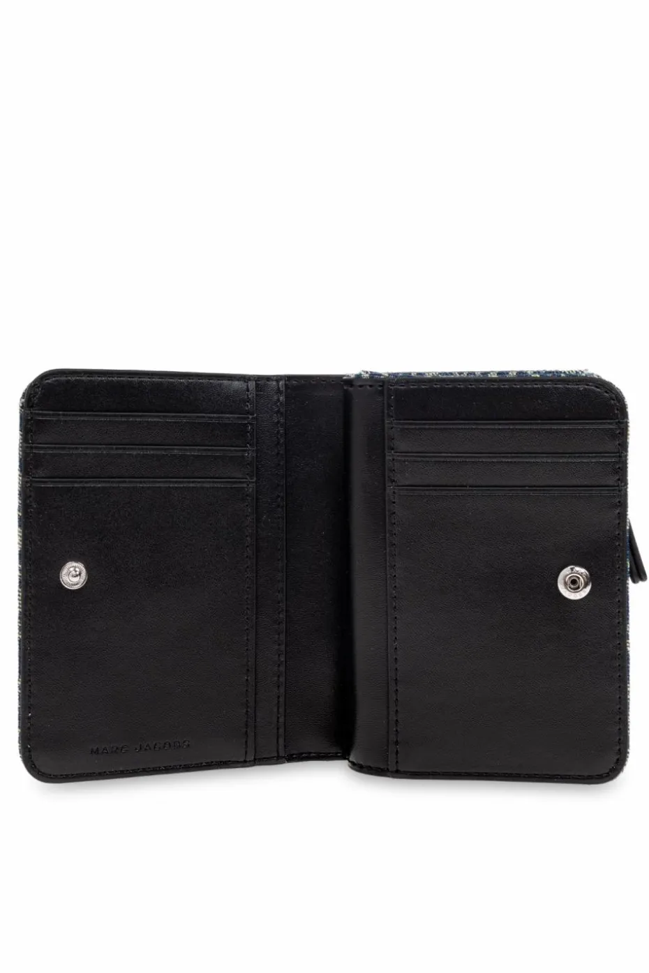 Marc Jacobs GRANATOWY Portfel z logo