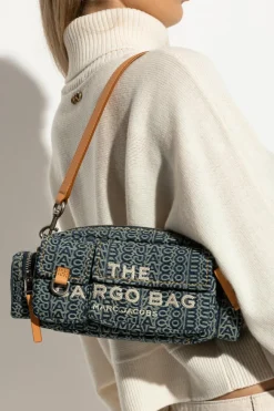 Marc Jacobs GRANATOWY Torba na ramię `The Cargo Bag`