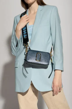 Marc Jacobs GRANATOWY Torba na ramię ‘The Snapshot Small'