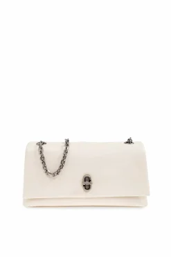 Marc Jacobs kremowy Portfel na łańcuchu `The Dual`