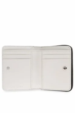 Marc Jacobs kremowy Portfel z logo