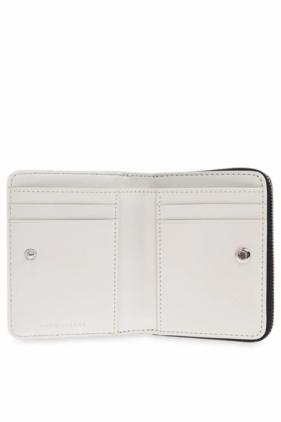 Marc Jacobs kremowy Portfel z logo