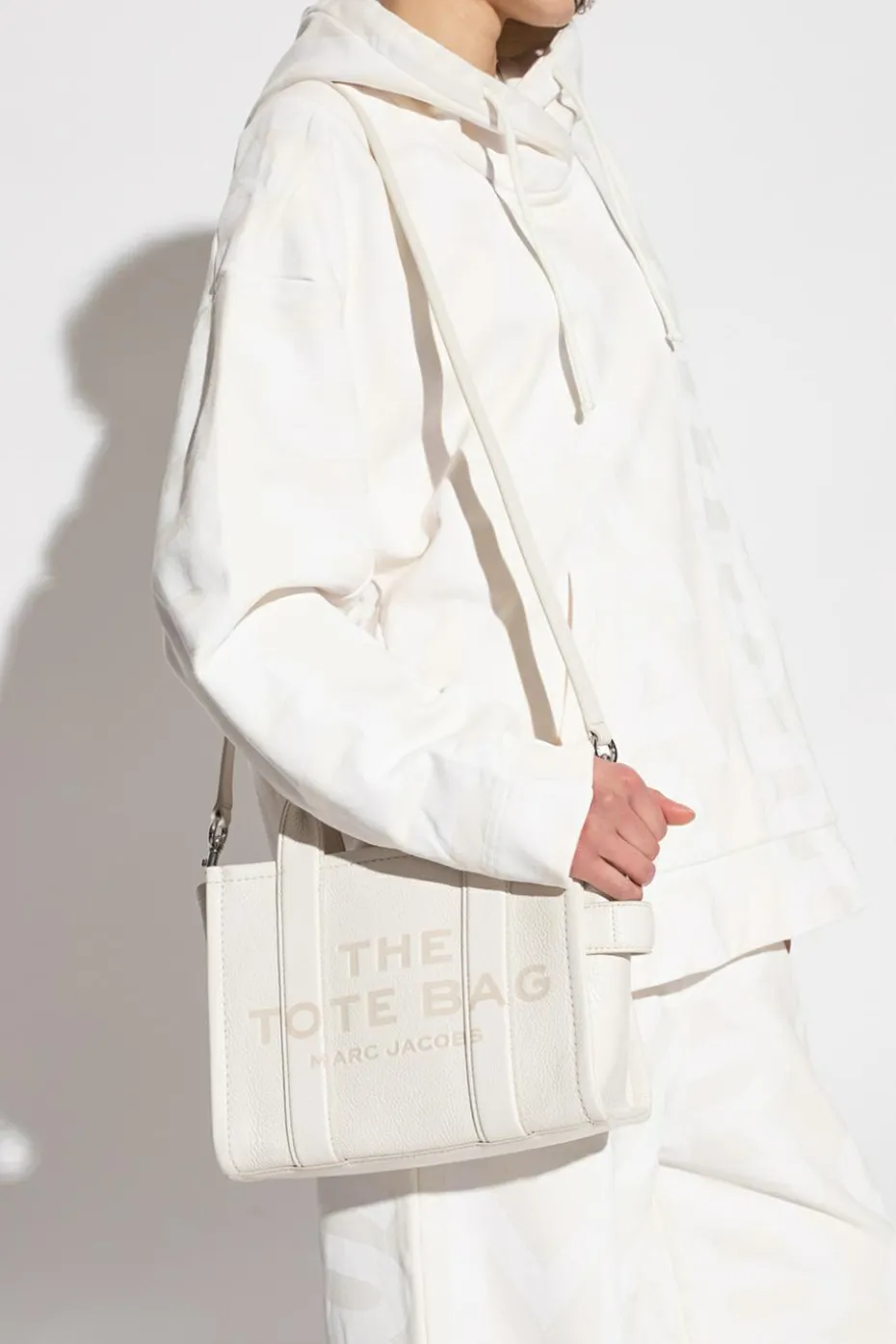 Marc Jacobs kremowy Torba ‘The Tote Mini’ typu ‘shopper’