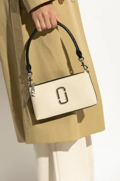Marc Jacobs kremowy Torba na ramię `The Snapshot Convertible`
