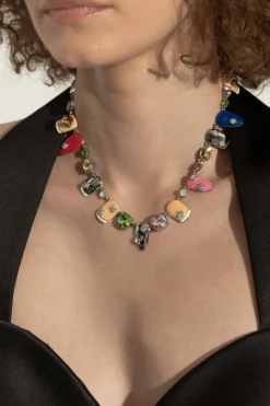 Marc Jacobs MULTIKOLOR Naszyjnik z zawieszkami