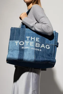 Marc Jacobs NIEBIESKI Torba ‘The Denim Tote’ typu ‘shopper’