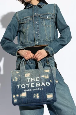 Marc Jacobs NIEBIESKI Torba `The Tote` typu `shopper`