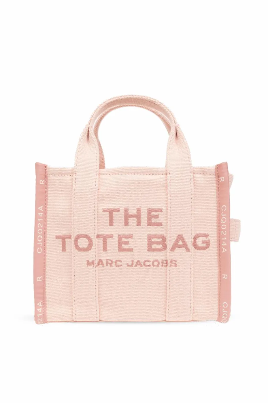 Marc Jacobs RÓŻOWY Żakardowa torba `Small The Tote Bag` typu 'shopper'