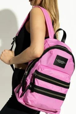 Marc Jacobs RÓŻOWY Plecak `The Biker Medium`