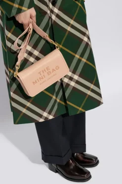 Marc Jacobs RÓŻOWY Skórzana torba na ramię ‘The Mini Bag’