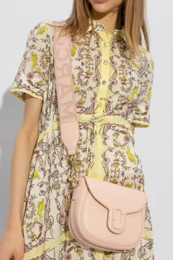 Marc Jacobs RÓŻOWY Torba na ramię ‘The J Marc Saddle Small’