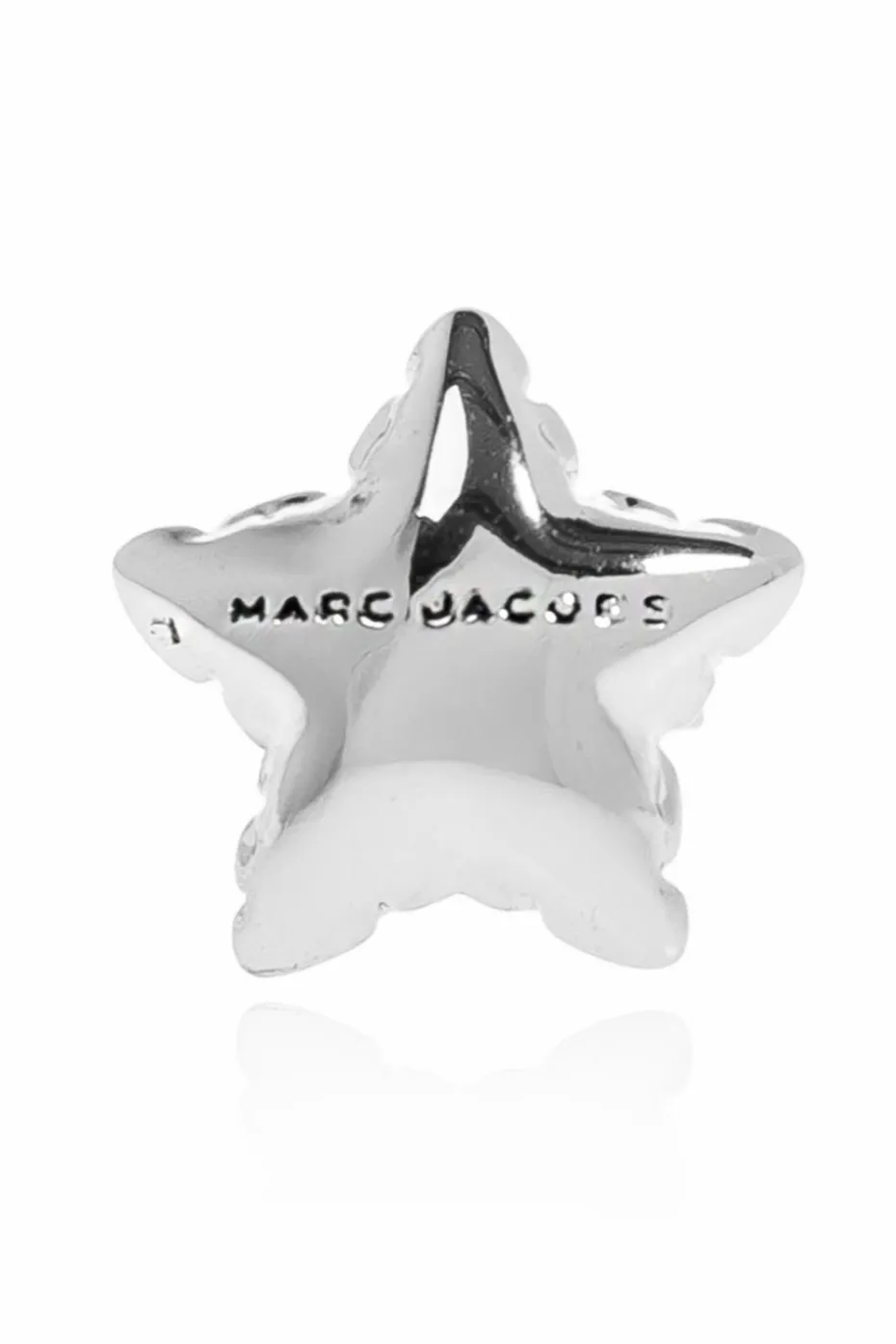 Marc Jacobs SREBRNY Mosiężne kolczyki