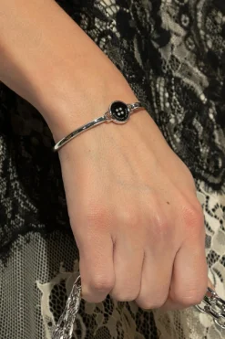 Marc Jacobs SREBRNY Mosiężna bransoleta